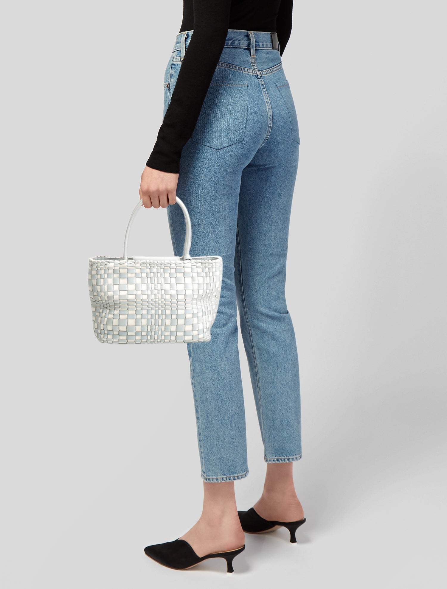 Bottega Veneta Intrecciato Top Handle Bag