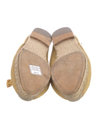 Bottega Veneta Canvas Bow Accents Espadrilles
