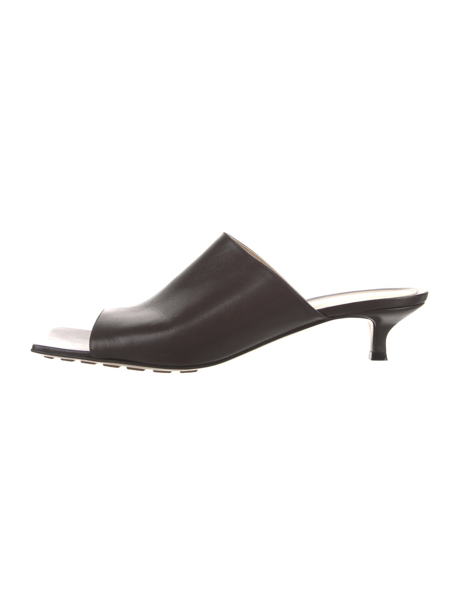 Bottega Veneta Leather Slides