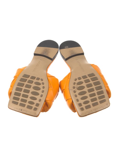 Bottega Veneta Intrecciato Weave Leather Slides