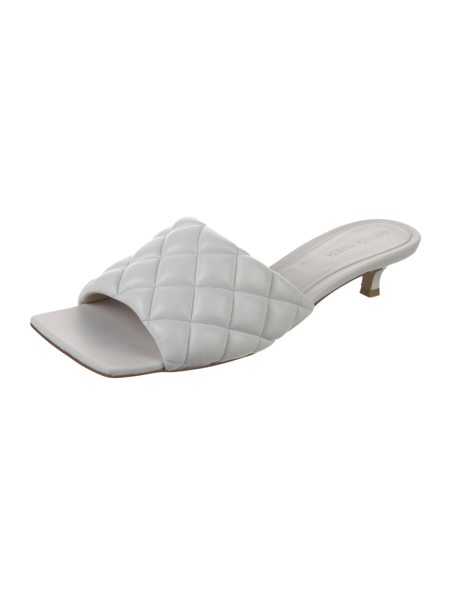 Bottega Veneta Leather Slides