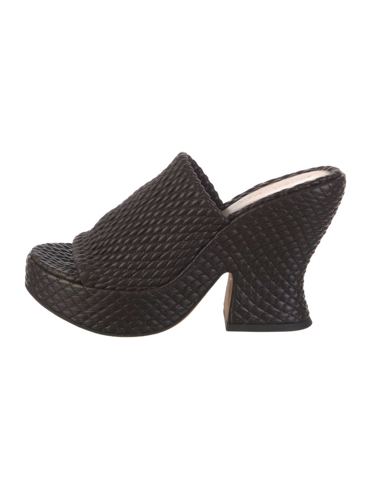 Bottega Veneta Leather Slingback Sandals