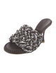Bottega Veneta Intrecciato Weave Braided Accents Slides