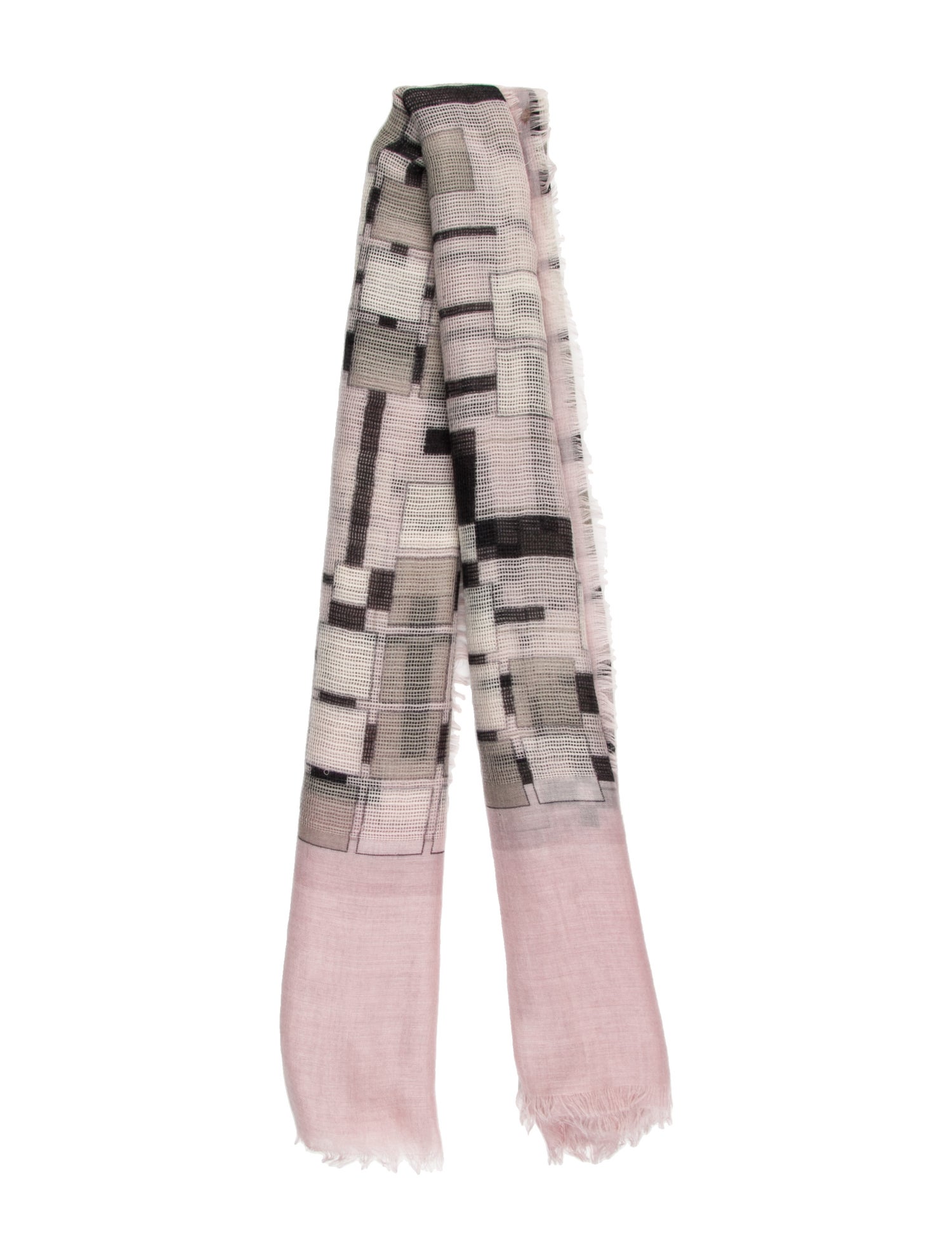 Bottega Veneta Wool Striped Scarf