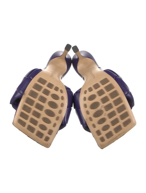 Bottega Veneta Intrecciato Weave Leather Slides