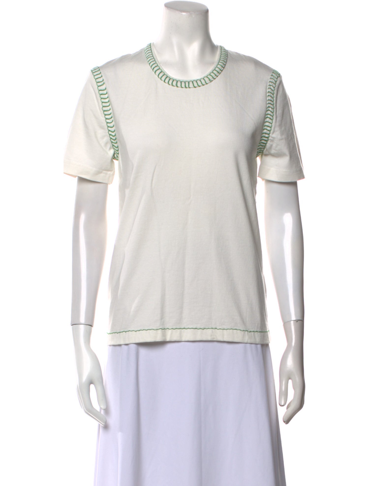 Bottega Veneta Crew Neck Short Sleeve T-Shirt