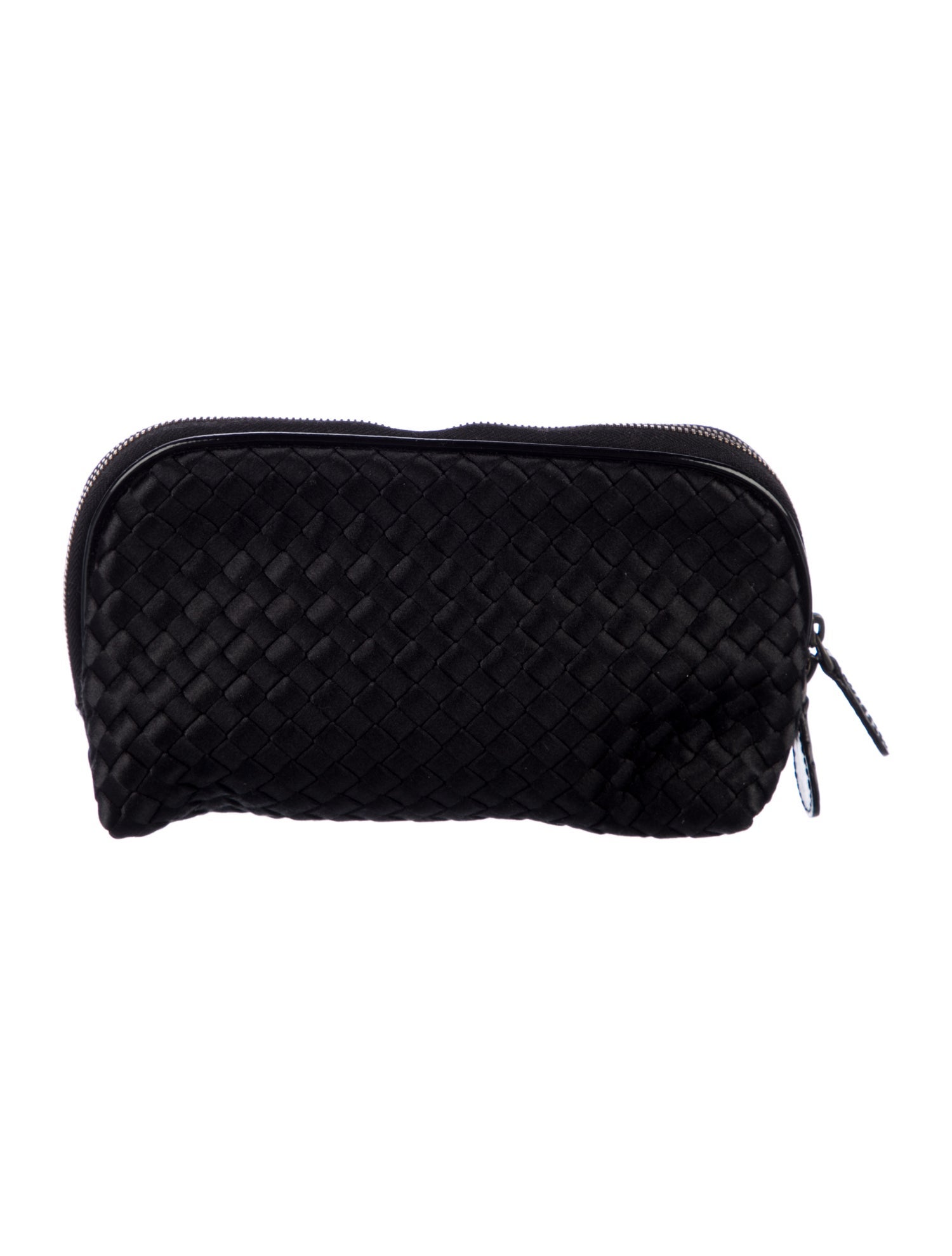 Bottega Veneta Satin Weaved Cosmetic Bag