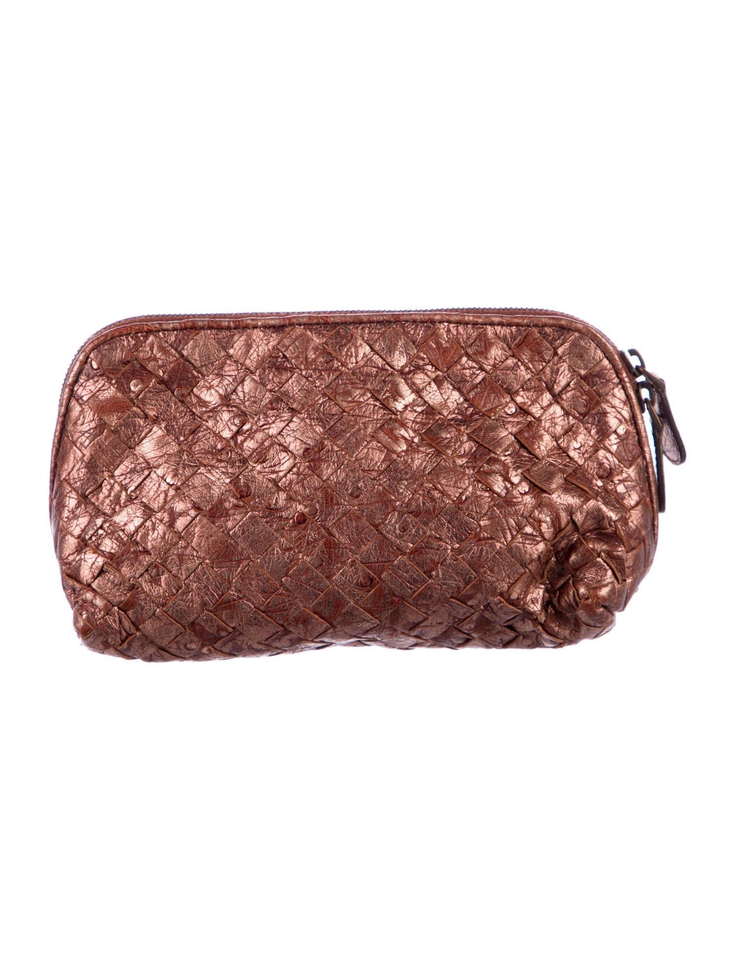 Bottega Veneta Quilted leather cosmetic bag