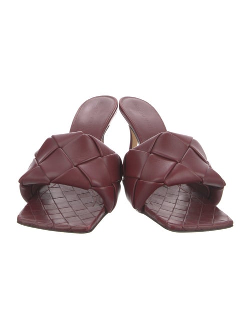Bottega Veneta Intrecciato Weave Leather Slides