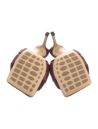 Bottega Veneta Intrecciato Weave Leather Slides