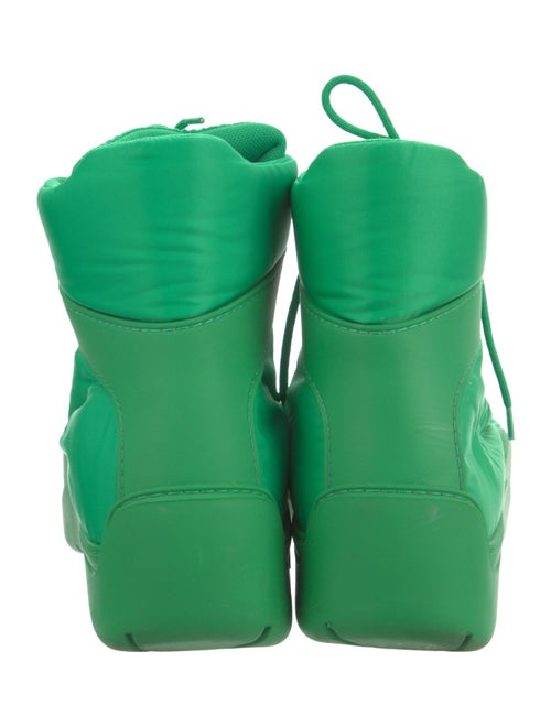 Bottega Veneta Nylon Lace-Up Boots
