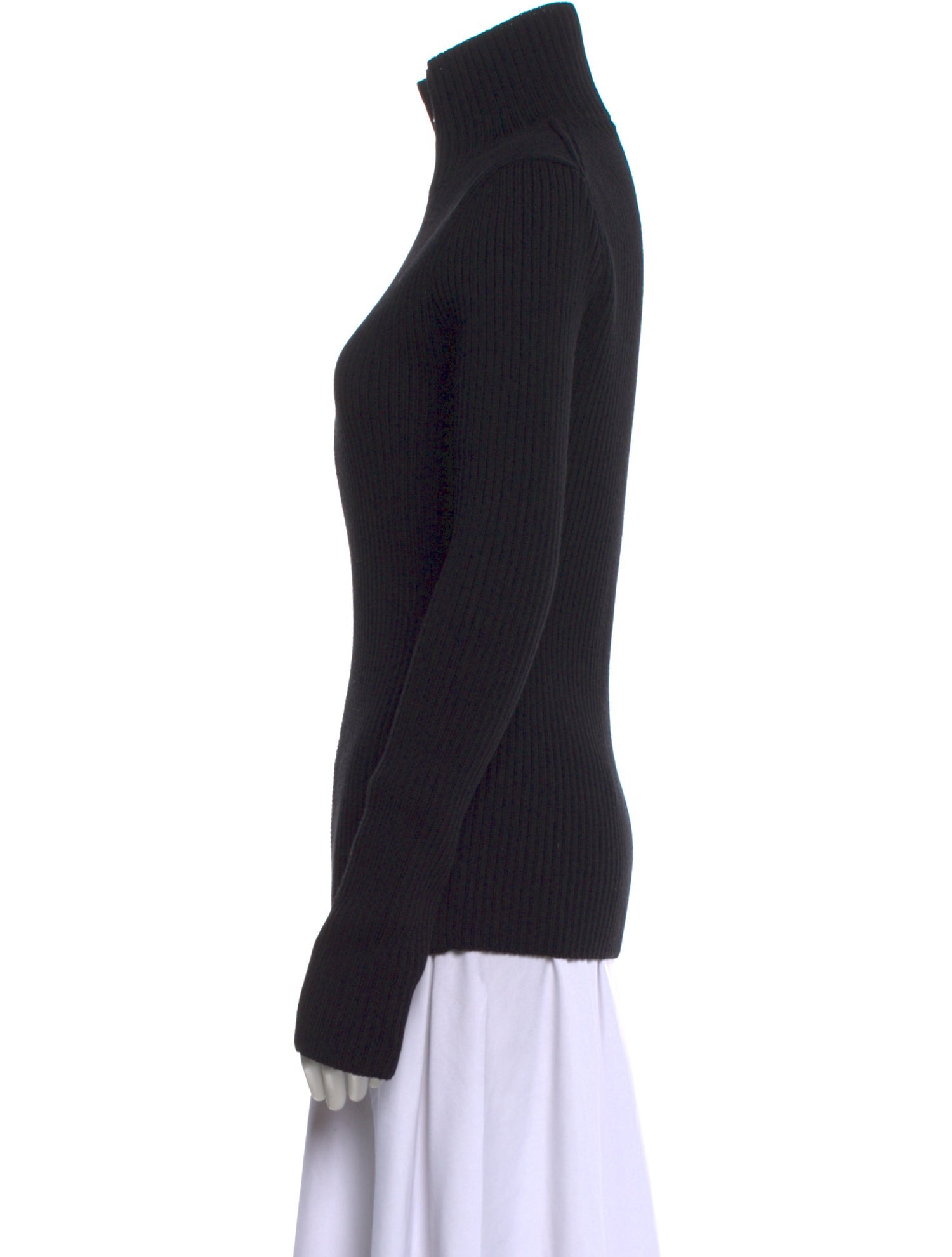 Bottega Veneta Wool Mock Neck Sweater