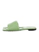 Bottega Veneta Fettucce Leather Slides