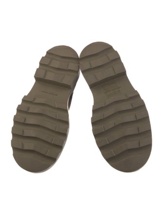 Bottega Veneta Canvas Lace-Up Boots