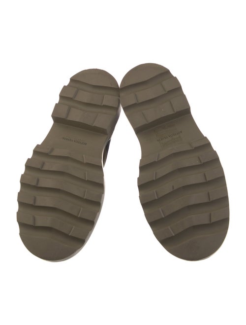 Bottega Veneta Canvas Lace-Up Boots