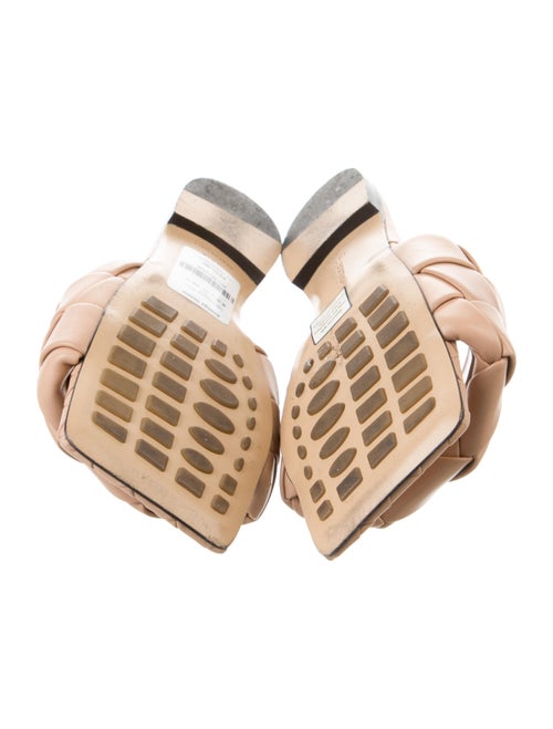 Bottega Veneta Intrecciato Weave Leather Slides
