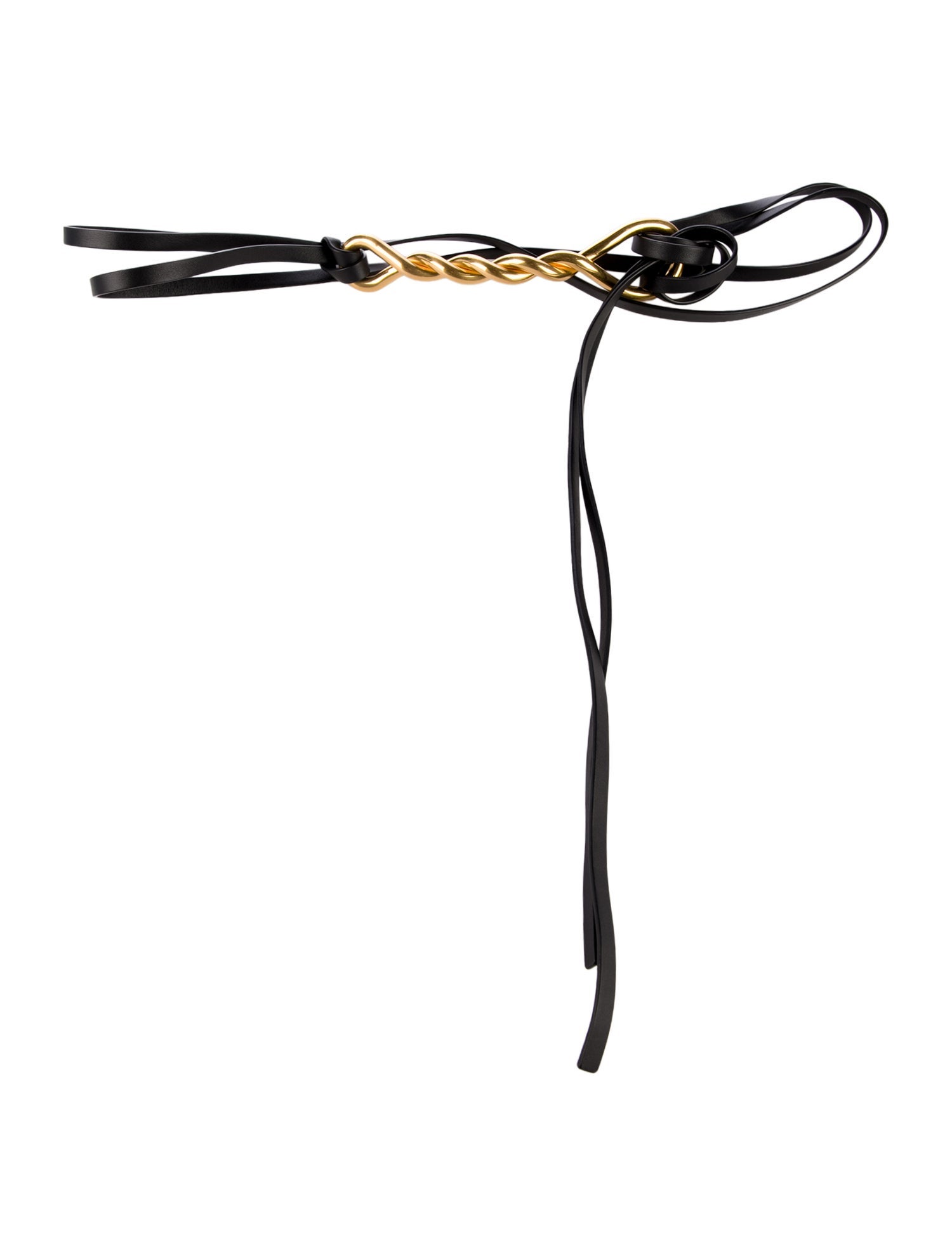 Bottega Veneta Skinny Leather Waist Belt
