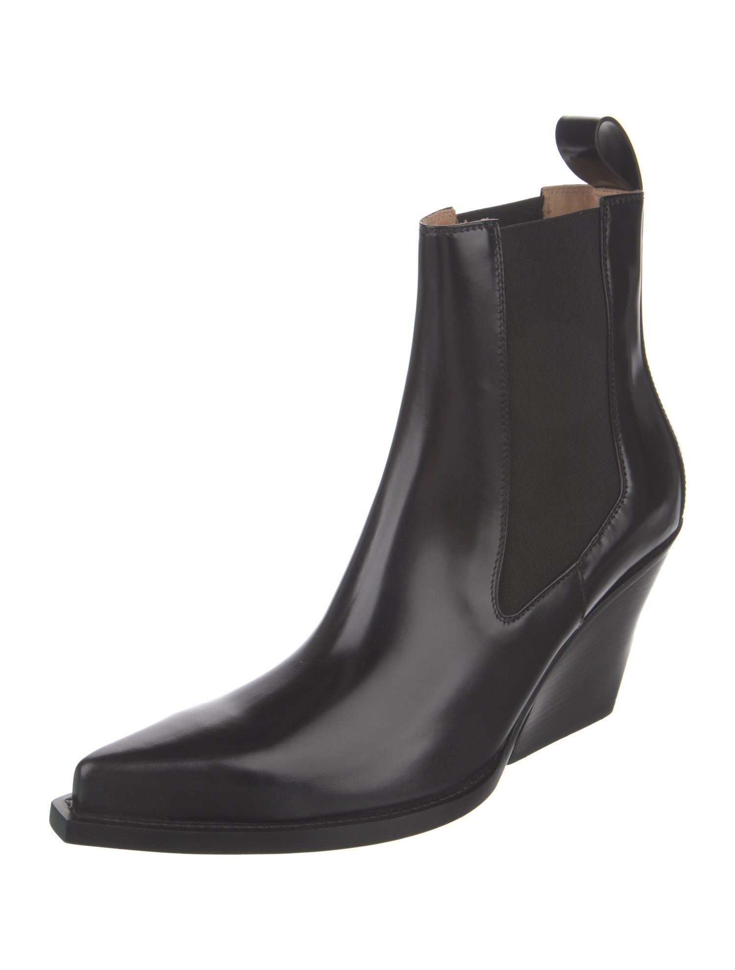 Bottega Veneta Leather Chelsea Boots w/ Tags