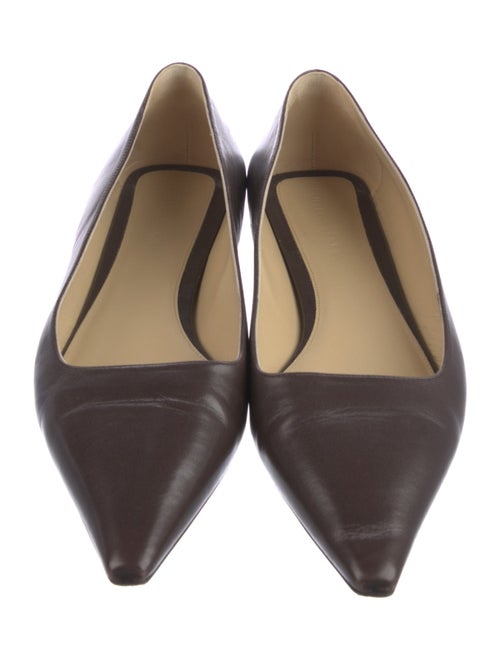 Bottega Veneta Leather Ballet Flats