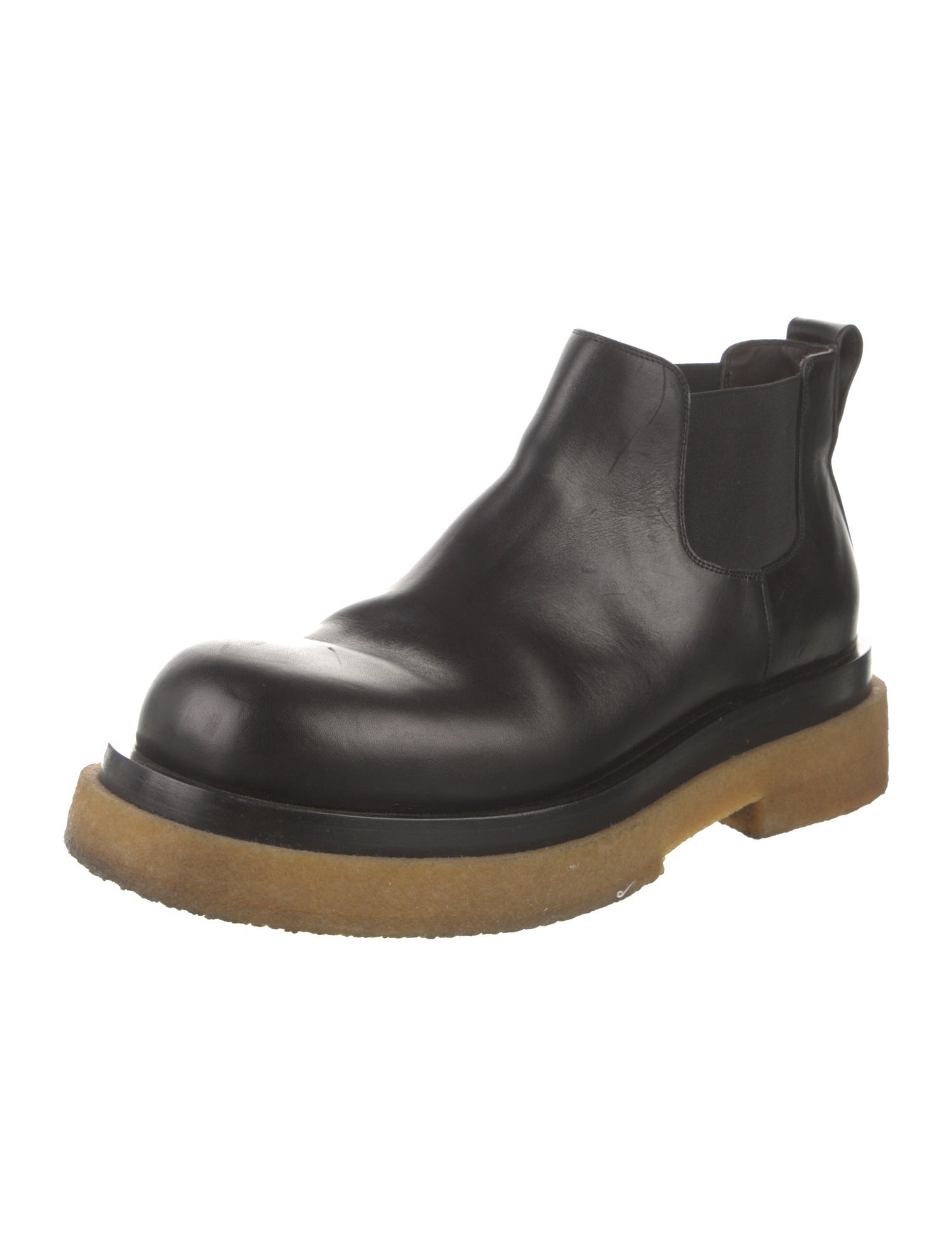 Bottega Veneta Leather Chelsea Boots