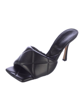 Bottega Veneta Lido Intrecciato Weave Slides