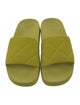 Bottega Veneta Intrecciato Weave Rubber Slides