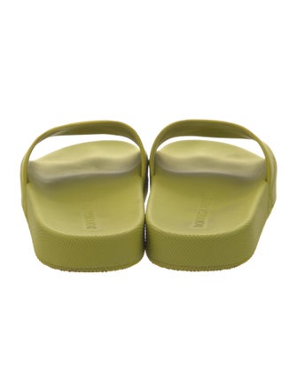 Bottega Veneta Intrecciato Weave Rubber Slides