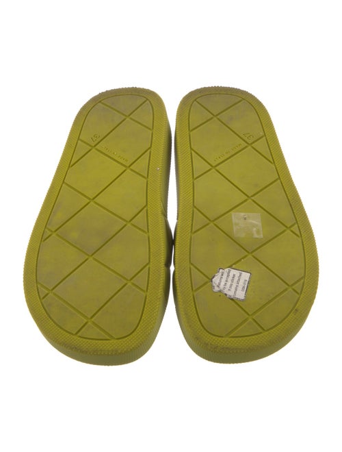 Bottega Veneta Intrecciato Weave Rubber Slides