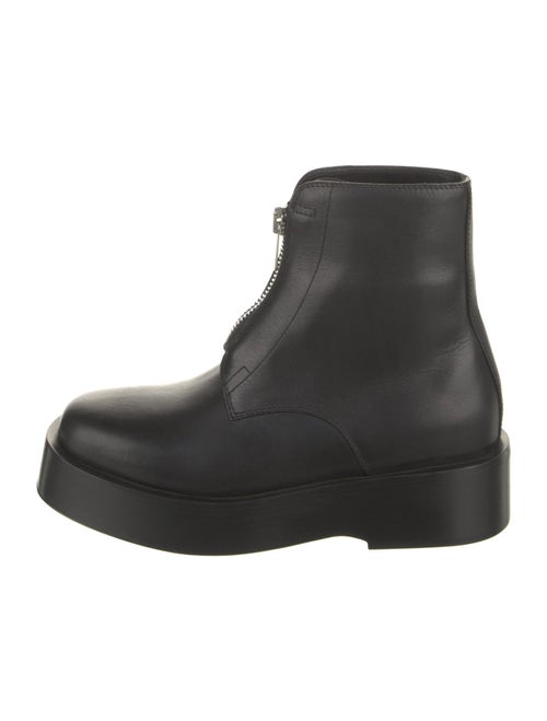 Bottega Veneta Leather Combat Boots