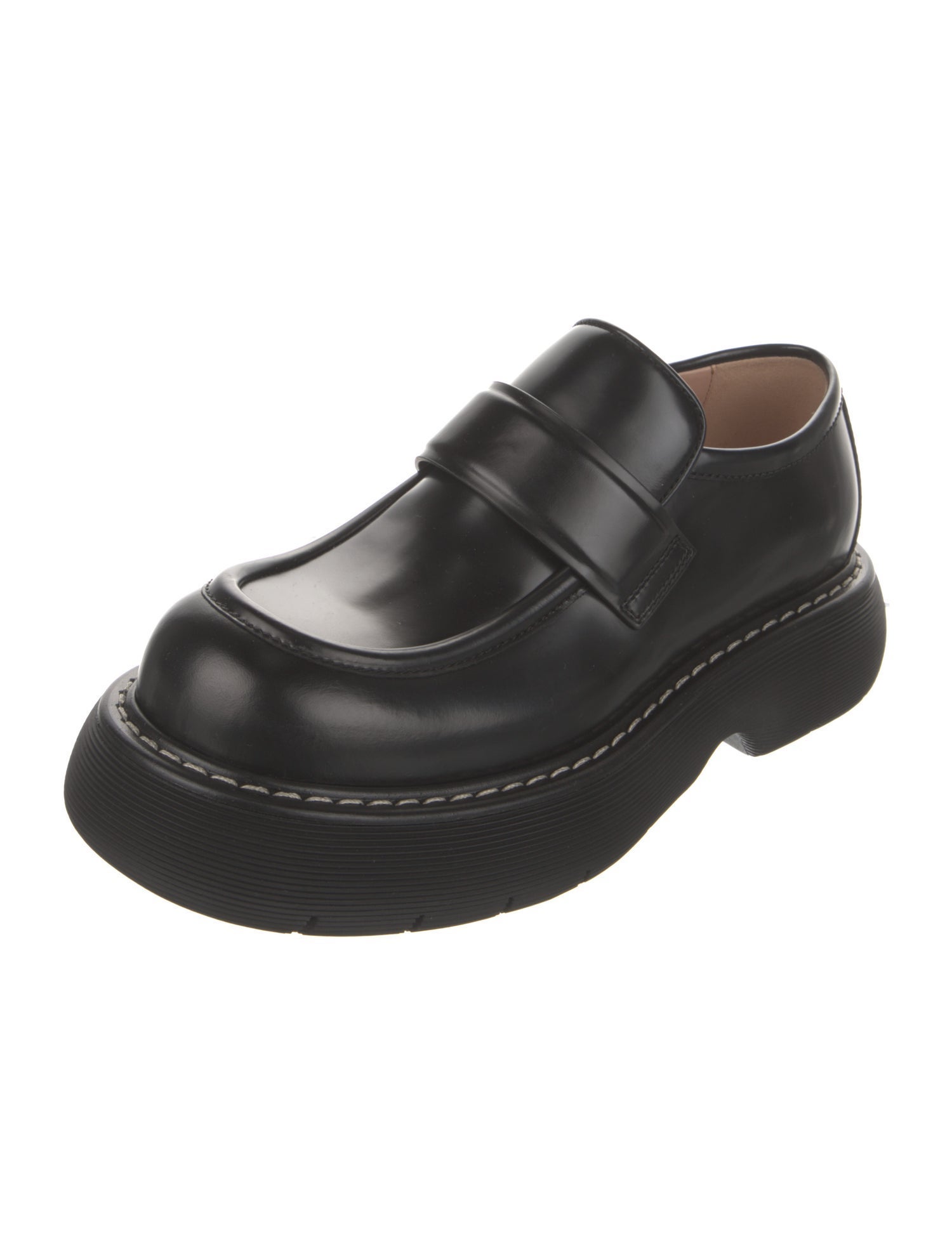 Bottega Veneta Leather Oxfords