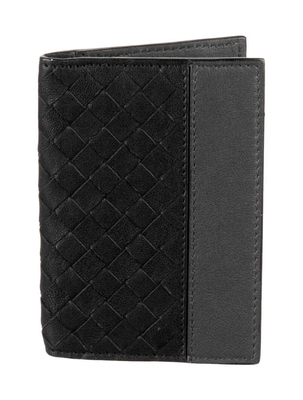 Bottega Veneta Intrecciato Weave Leather Wallet