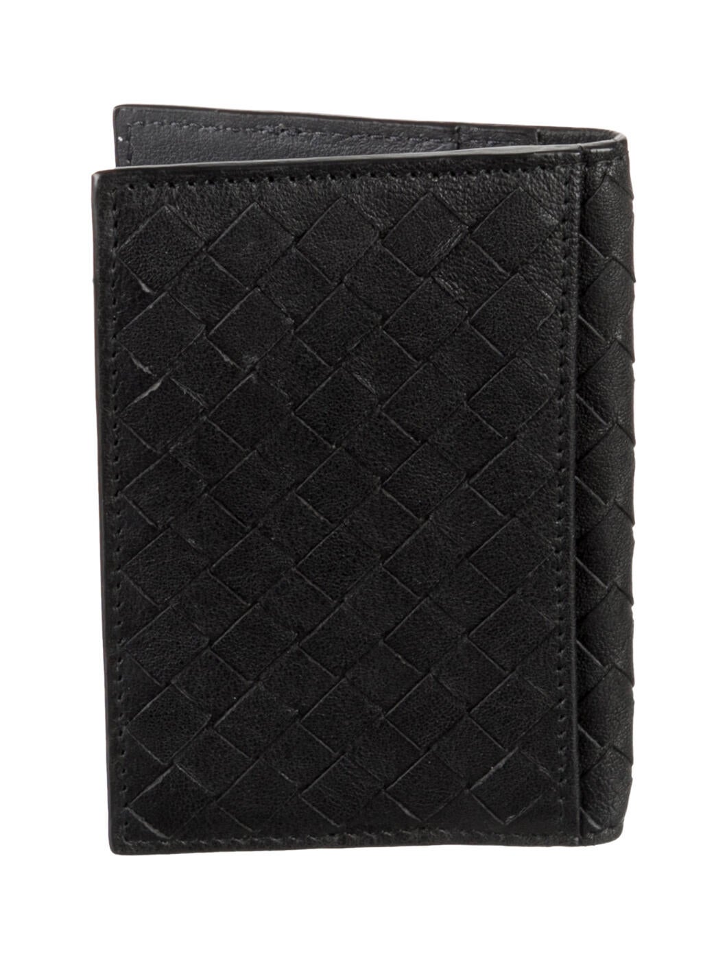 Bottega Veneta Intrecciato Weave Leather Wallet