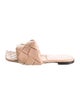 Bottega Veneta Intrecciato Weave Leather Slides