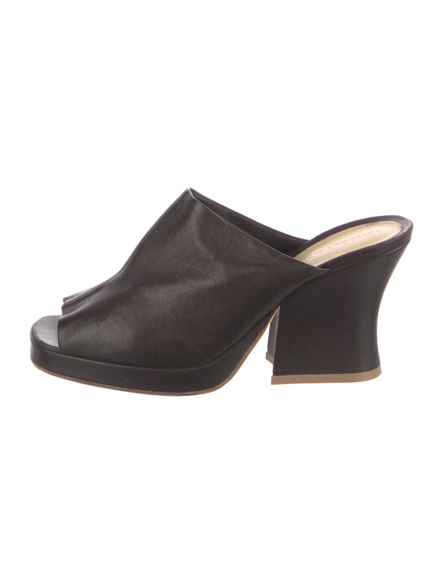 Bottega Veneta Leather Slides