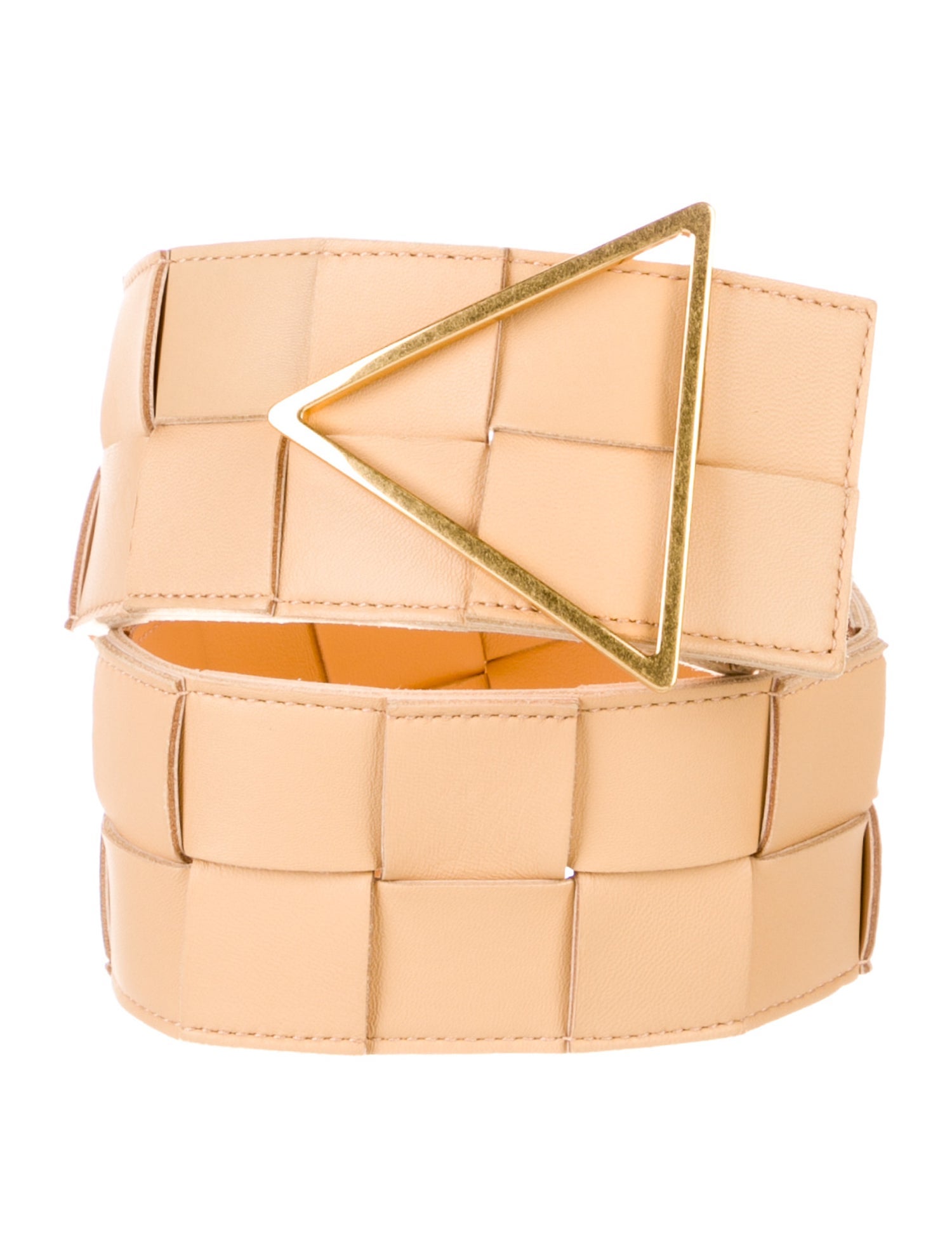 Bottega Veneta Intrecciato Weave Wide Waist Belt