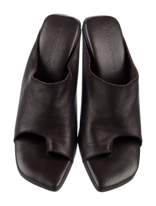 Bottega Veneta Leather Slides