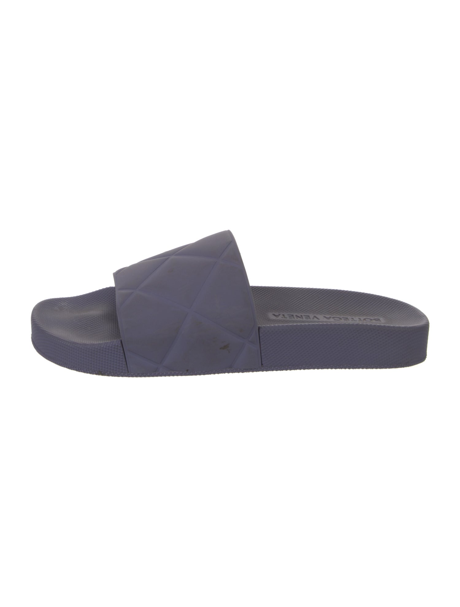 Bottega Veneta Quilted Pattern Rubber Slides