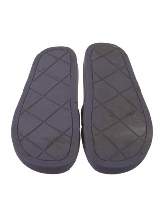 Bottega Veneta Quilted Pattern Rubber Slides
