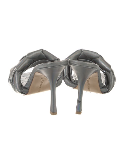 Bottega Veneta Intrecciato Weave Leather Slides