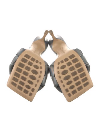 Bottega Veneta Intrecciato Weave Leather Slides
