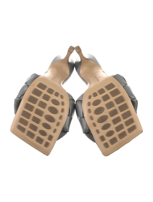 Bottega Veneta Intrecciato Weave Leather Slides