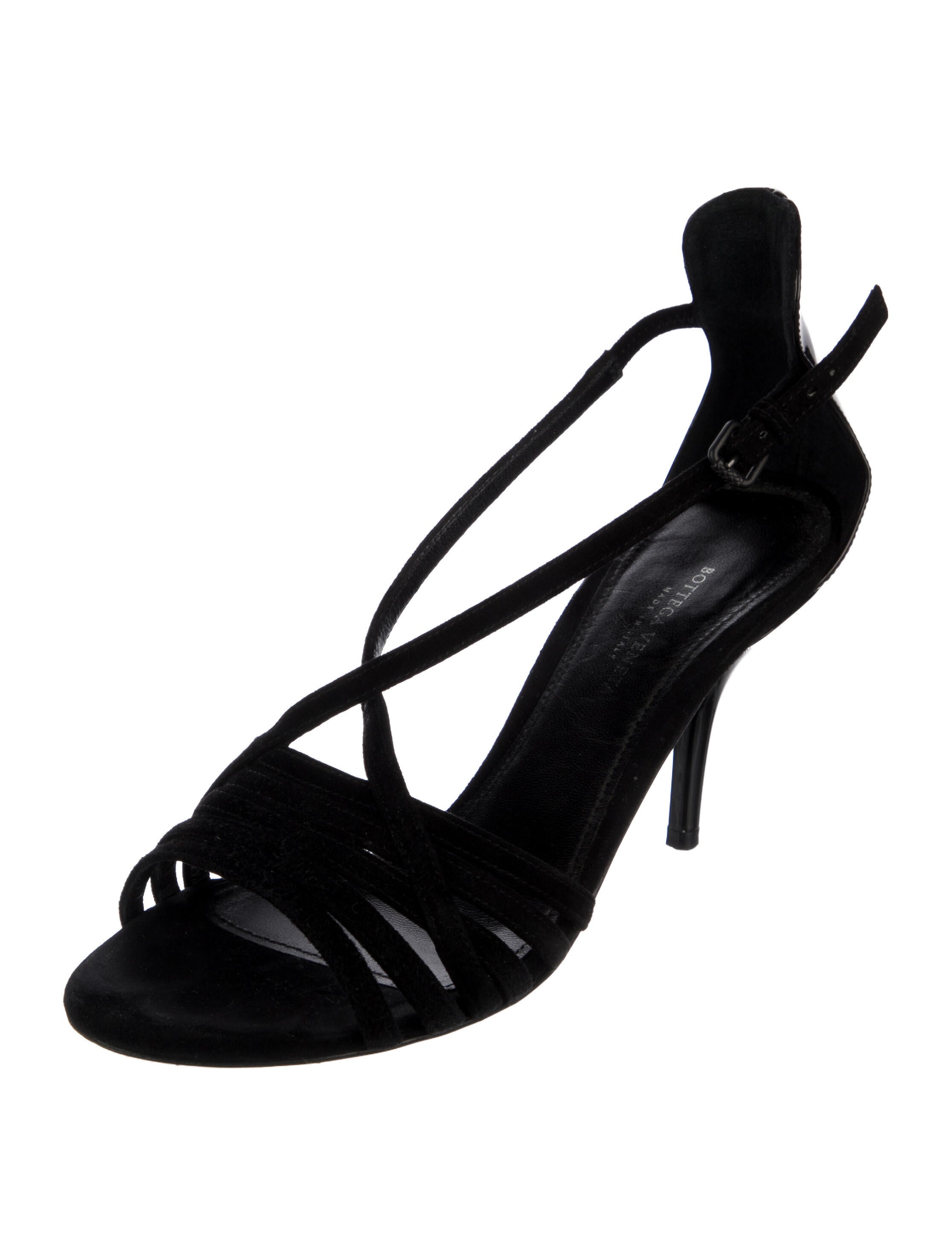 Bottega Veneta Leather Slingback Sandals