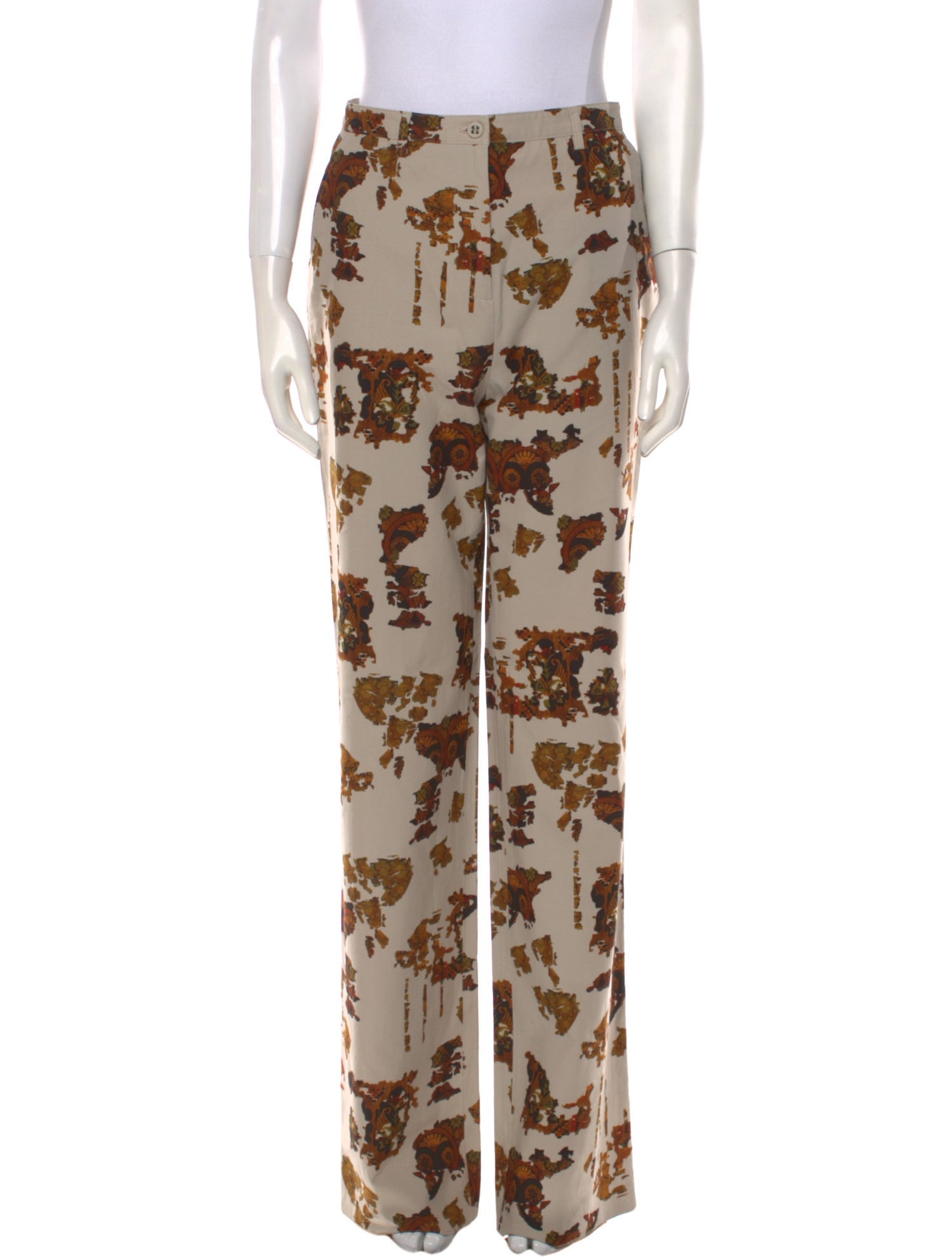 Bottega Veneta Printed Wide Leg Pants
