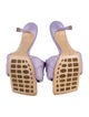 Bottega Veneta Intrecciato Weave Leather Slides