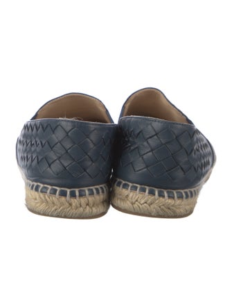 Bottega Veneta Intrecciato Weave Leather Espadrilles