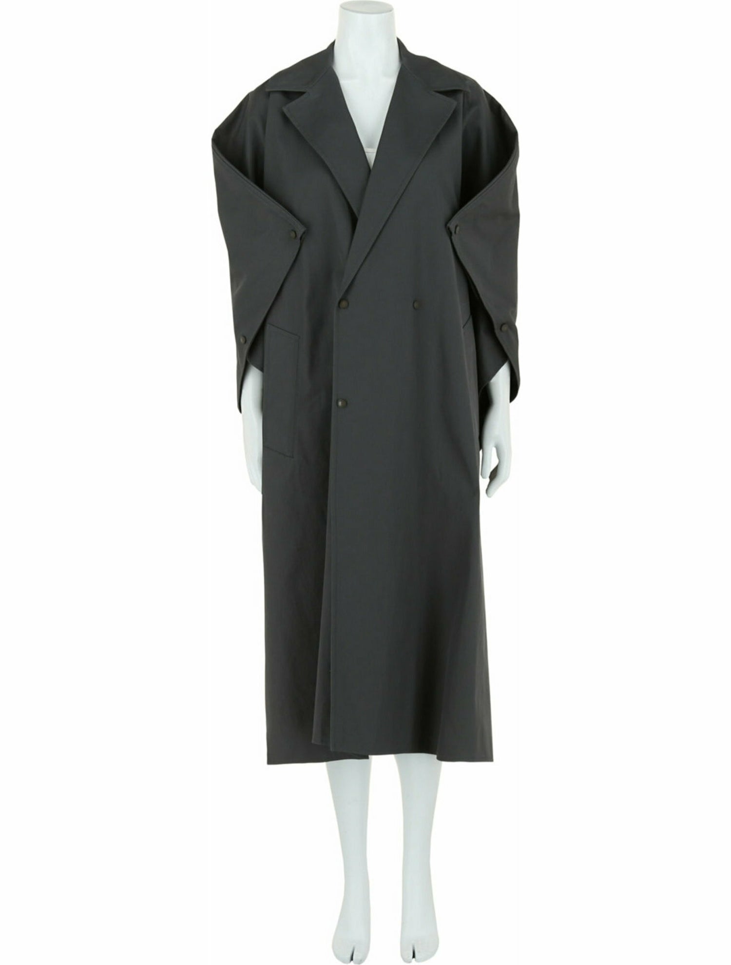 Burberry London Leather Strap-Accented Trench Coat - Brown
