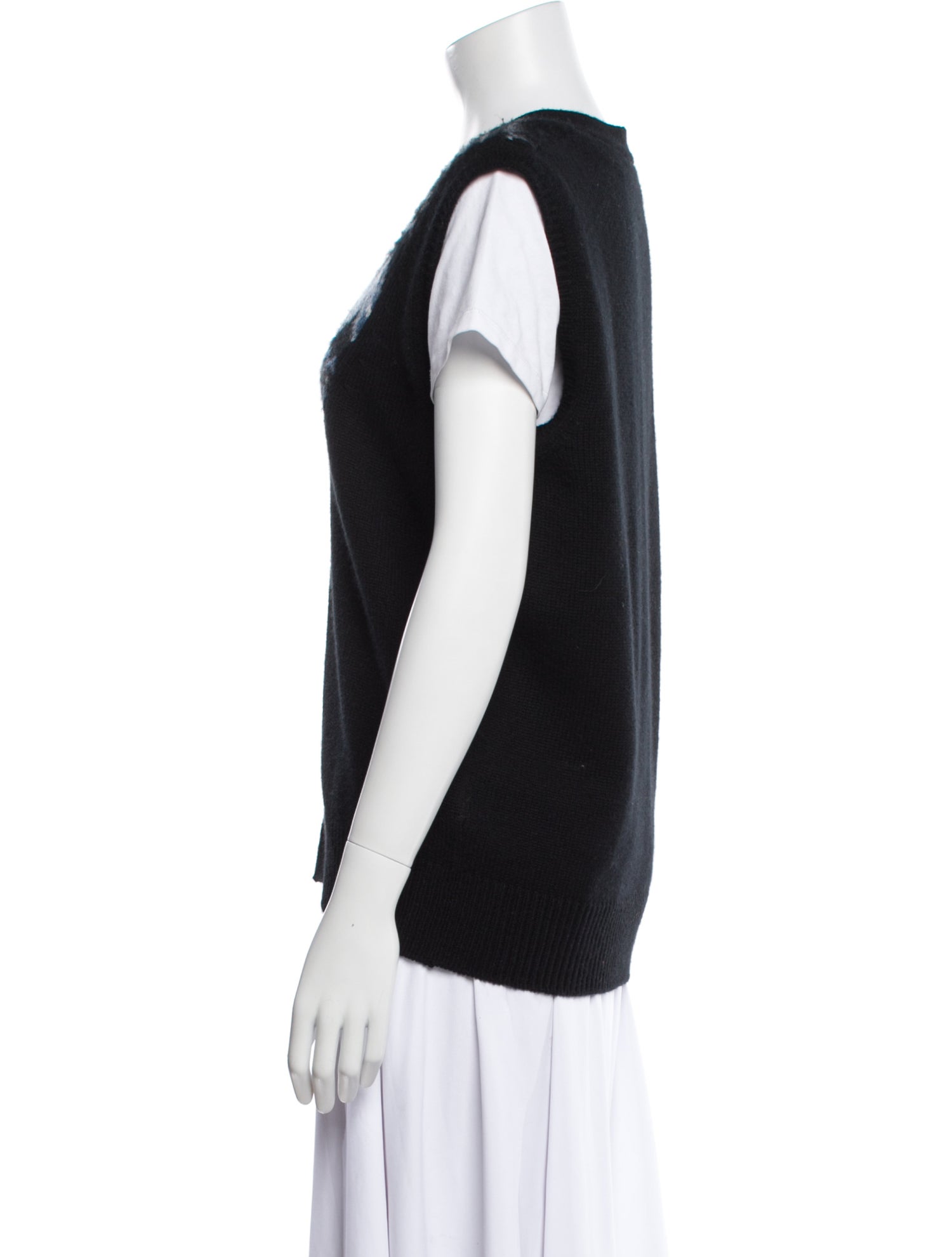 Bottega Veneta Cashmere Graphic Print Sweater