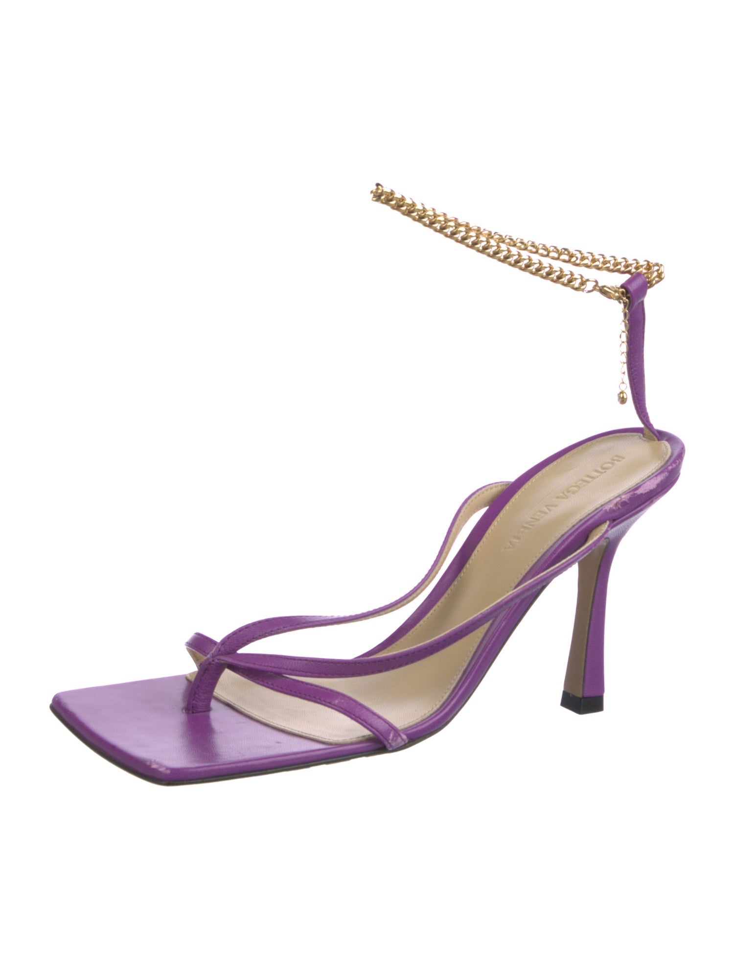 Bottega Veneta Leather Sandals