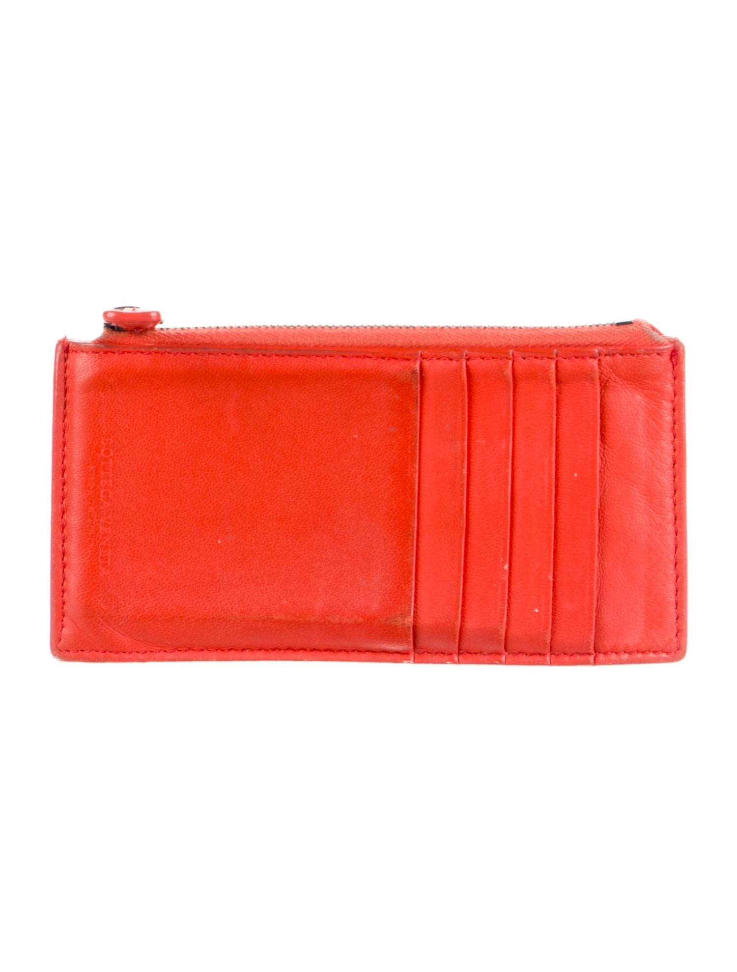 Bottega Veneta Intrecciato Weave Leather Wallet