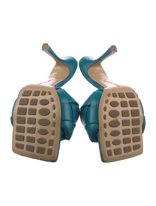 Bottega Veneta Intrecciato Weave Leather Slides